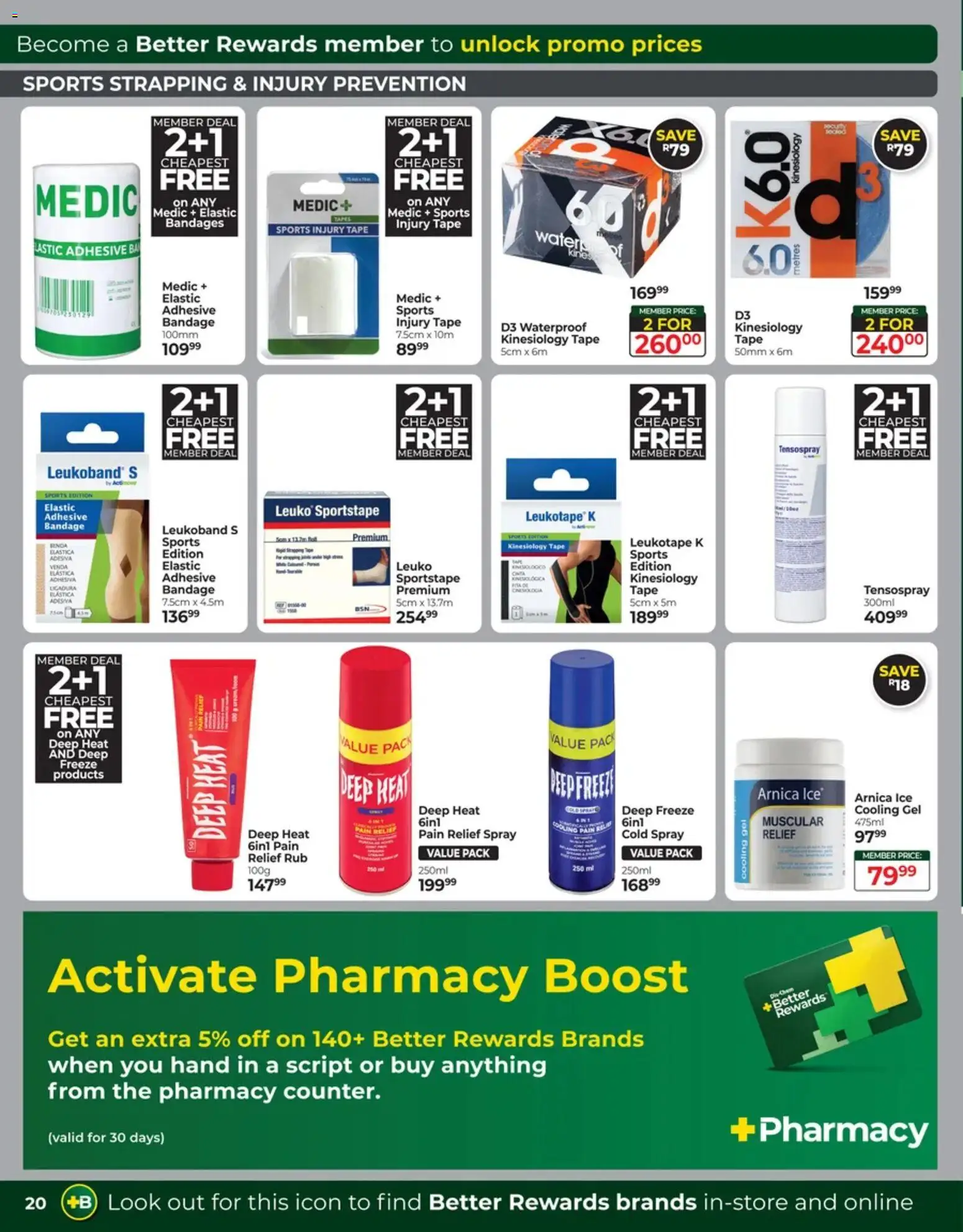 New Dis-Chem catalogue – valid from 13.01.2026 | Page: 20 | Products: Adhesive, Tape