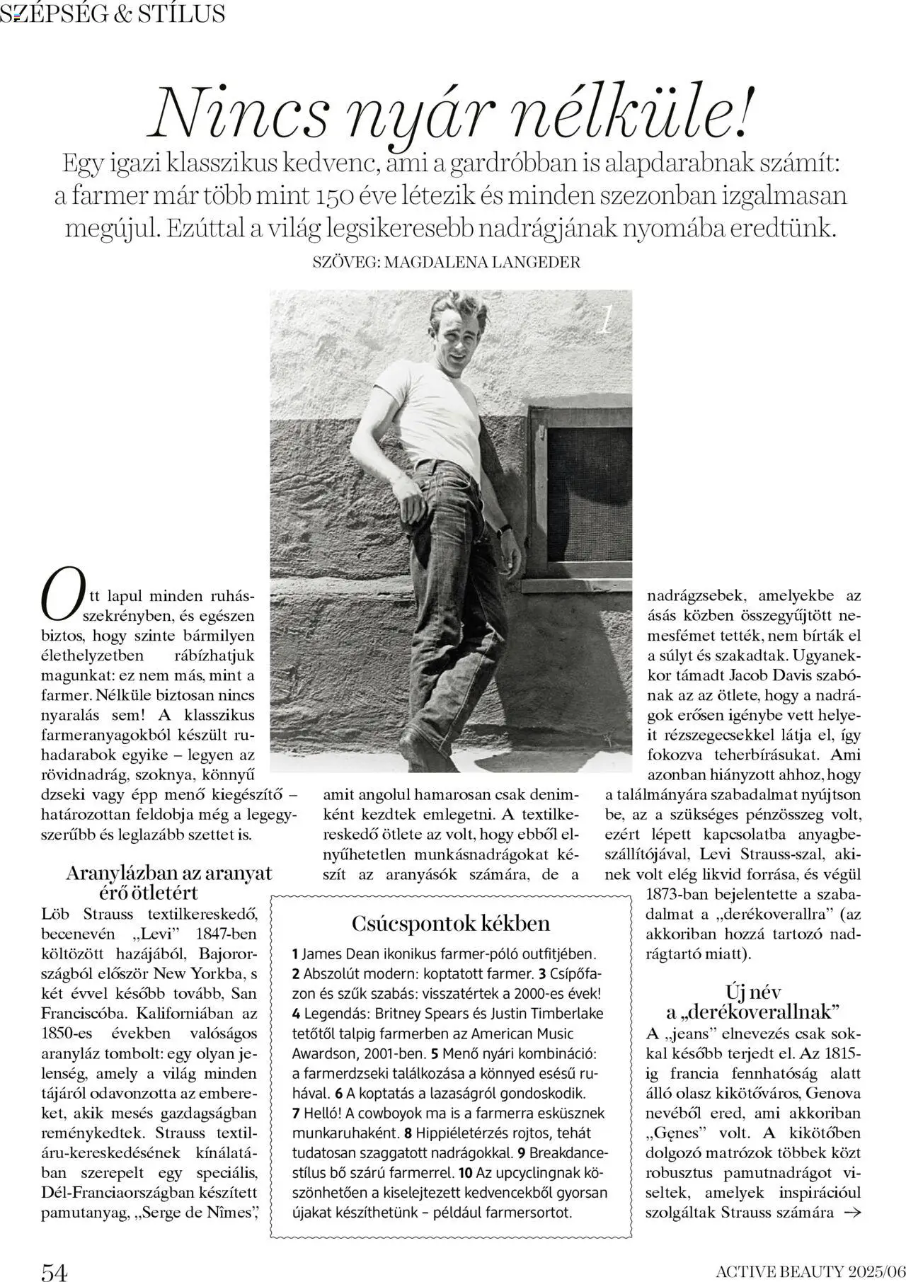 DM Drogerie Markt akciós ujság - amely érvényes a következő dátumtól: 19.06.2025 | Oldal: 54 | Termékek: Farmer, Dzseki