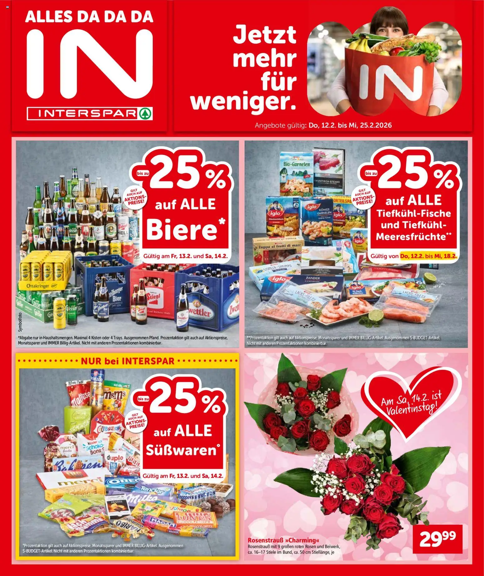 Interspar Flugblatt - Wien gültig ab 12.02.2026 | Seite: 1