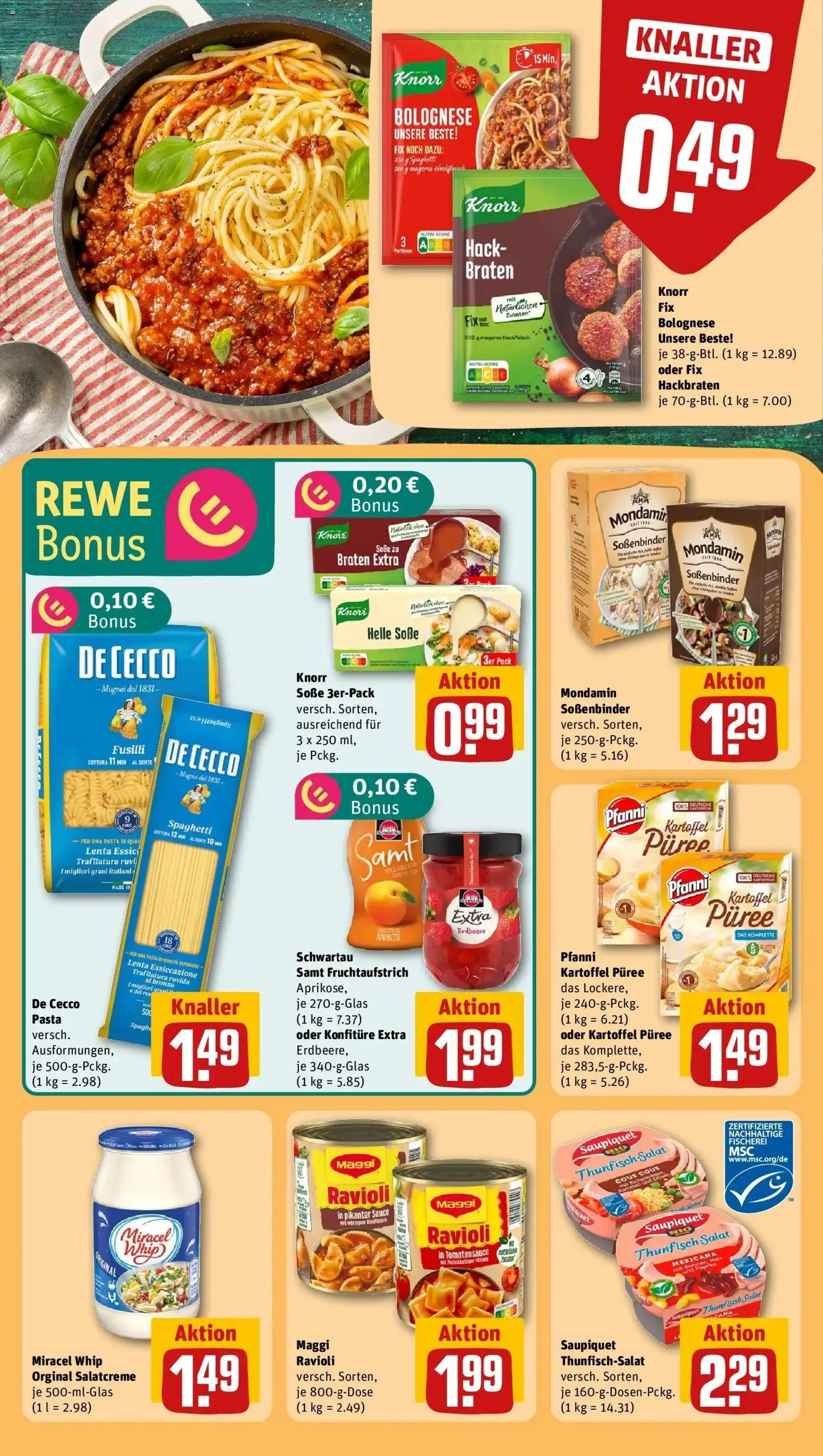 Rewe prospekt Kiel	 – gültig ab 22.02.2026 | Seite: 24 | Produkte: Thunfisch, Dressing, Pasta, Rindfleisch