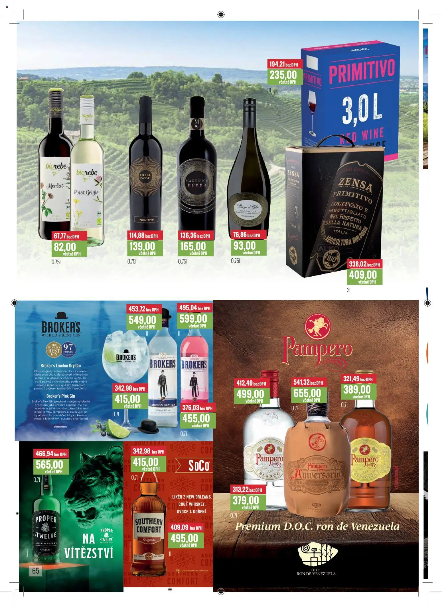 Ratio leták od 01.11.2025 | Strana: 66 | Produkty: Ovoce, Merlot, Primitivo, Pinot Grigio