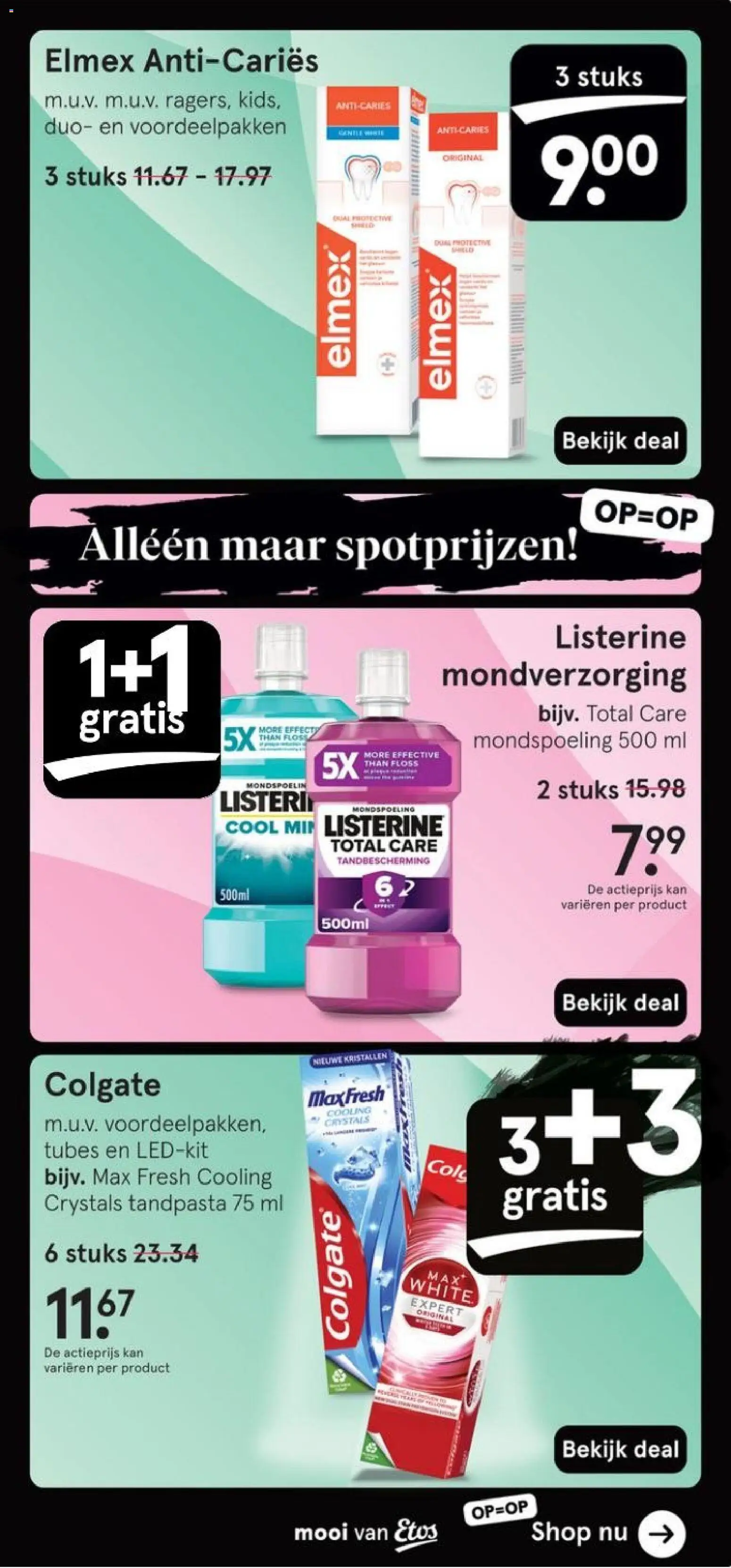 {H1} | Pagina: 9 | Producten: Tandpasta, Kan, Mondverzorging, Mondspoeling