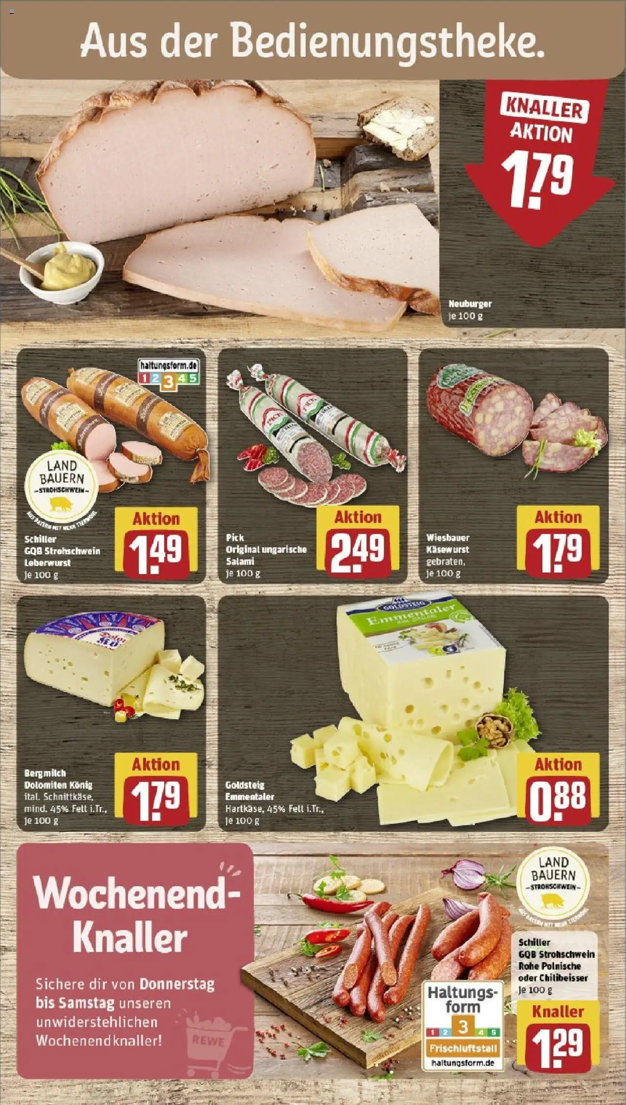 Rewe prospekt Massbach	 - gültig ab dem 08.06.2025 | Seite: 11 | Produkte: Salami