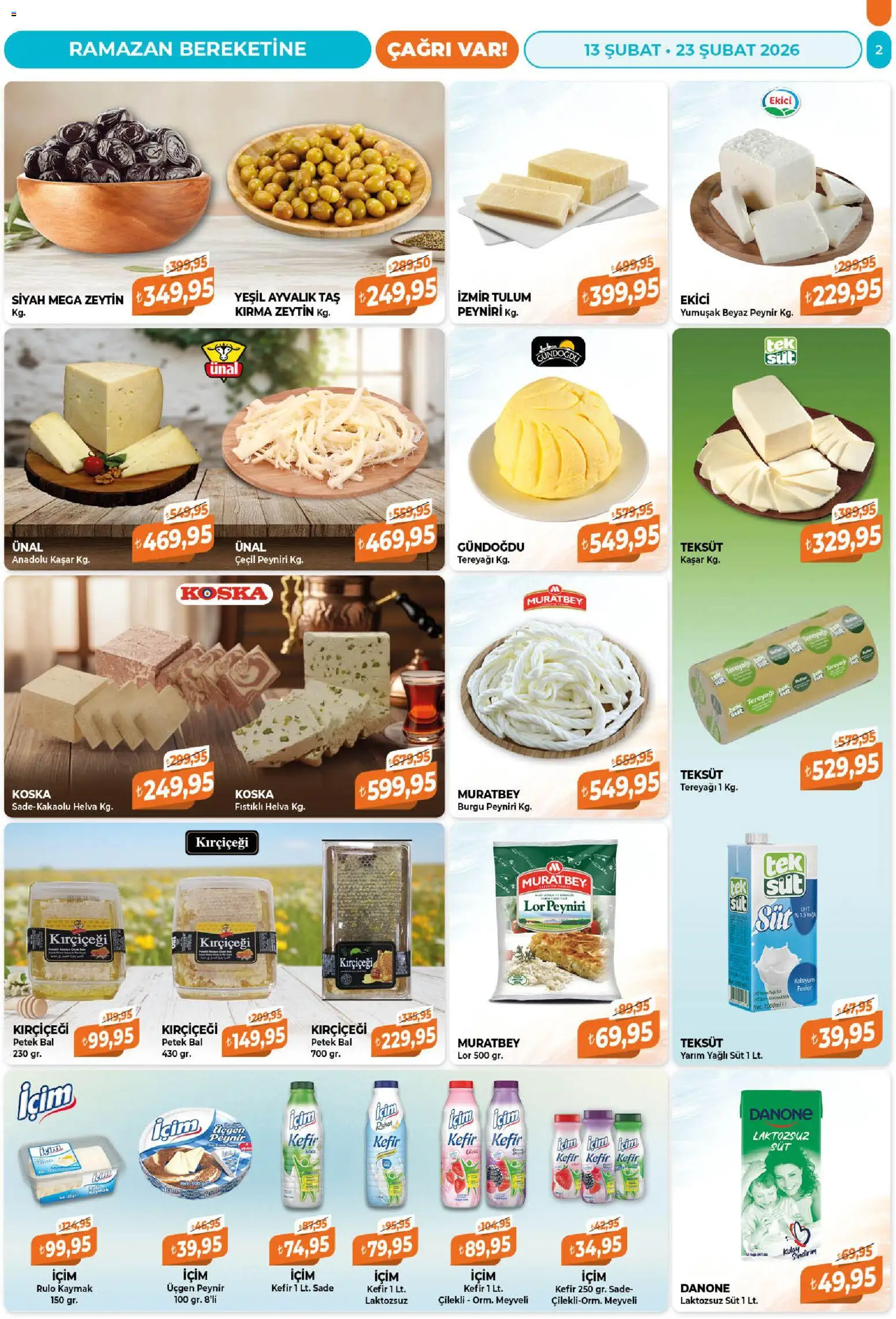Çağrı Market Katalog - 13.02.2026 tarihinden itibaren geçerlidir | Sayfa: 2