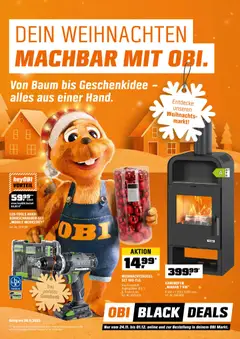 Obi - Black Friday ab 14.11.2025 gültig