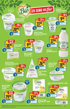 Albert leták - Hypermarket - Bio od 03.09.2025 | Strana: 5 | Produkty: Mléko, Eidam, Zakysaná smetana, Bílý jogurt