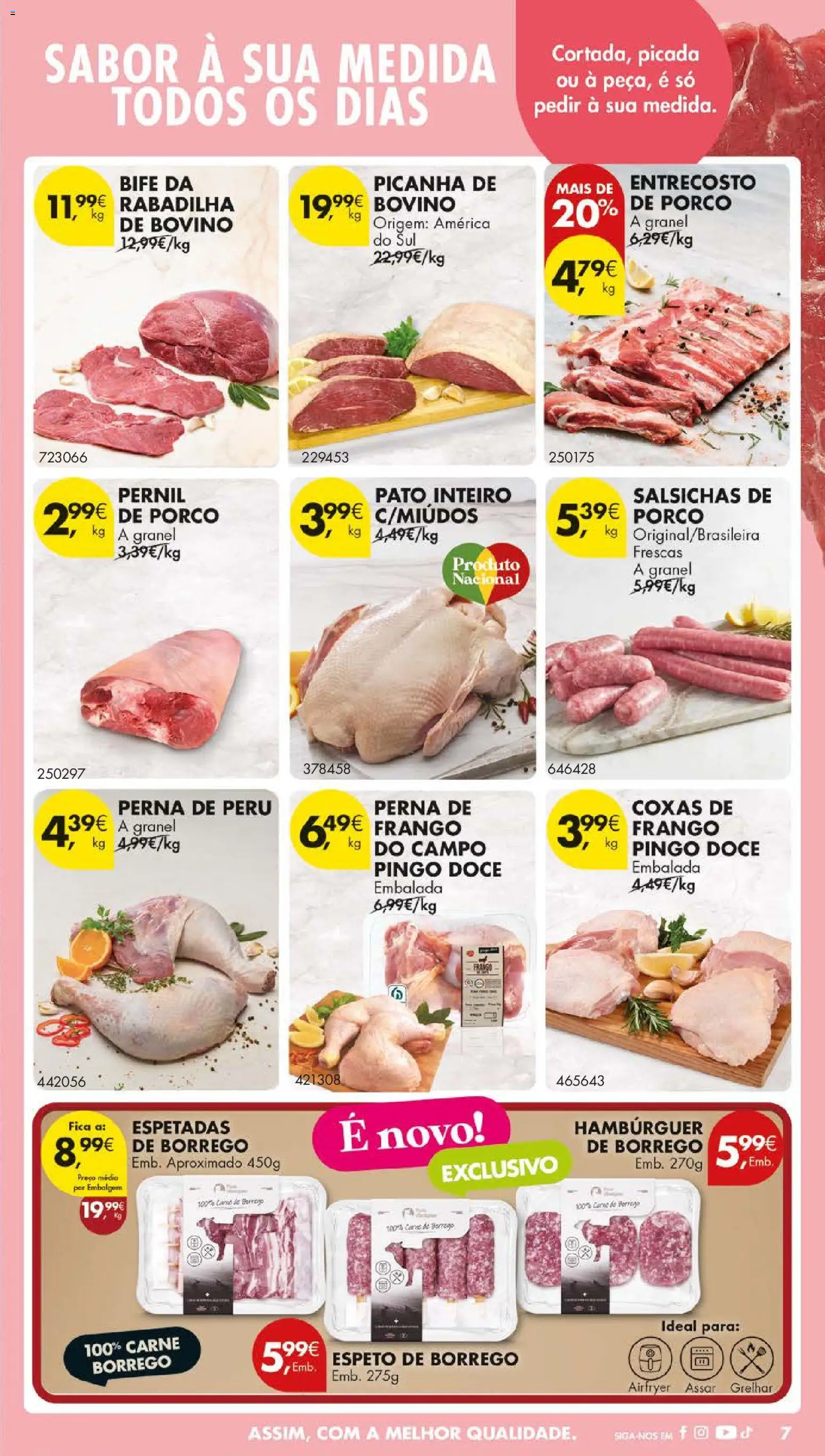Pingo Doce - Black Friday │ válido de 18.11.2025 | Página: 9 | Produtos: Pernil, Peru, Hambúrguer, Carne