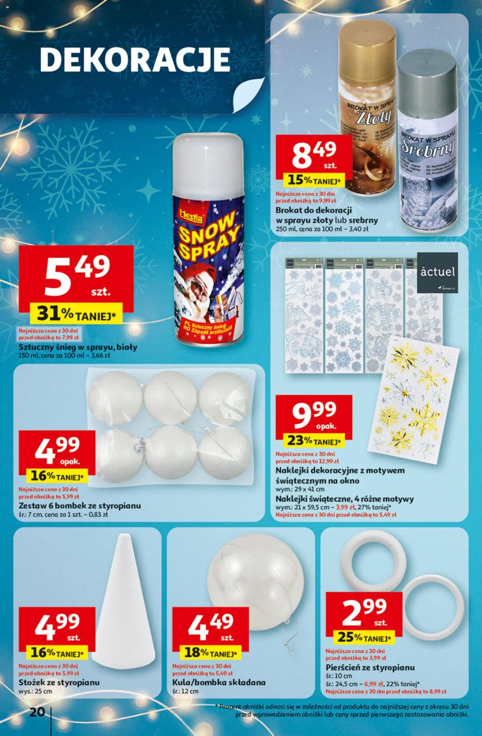 Auchan Black Friday od 27.11.2025 | Strona: 20 | Produkty: Naklejki