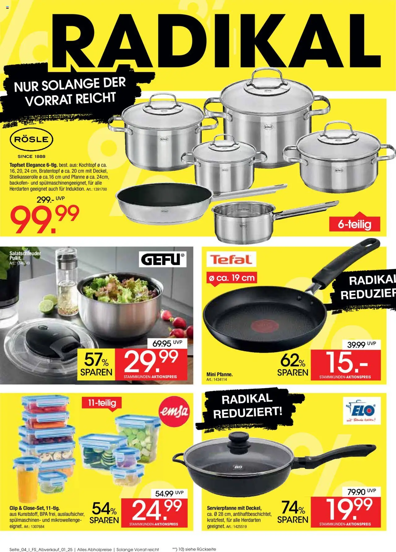Zurbrüggen  Abverkauf - gültig ab dem 01.08.2025 | Seite: 4 | Produkte: Backofen