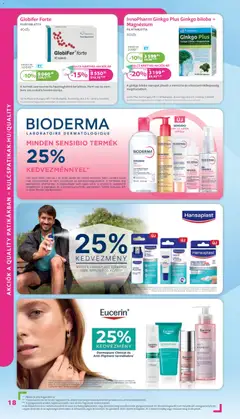 Kulcs Patika akciós újság - amely érvényes a következő dátumtól: 01.04.2026 | Oldal: 18 | Termékek: Ginkgo biloba, CC krém