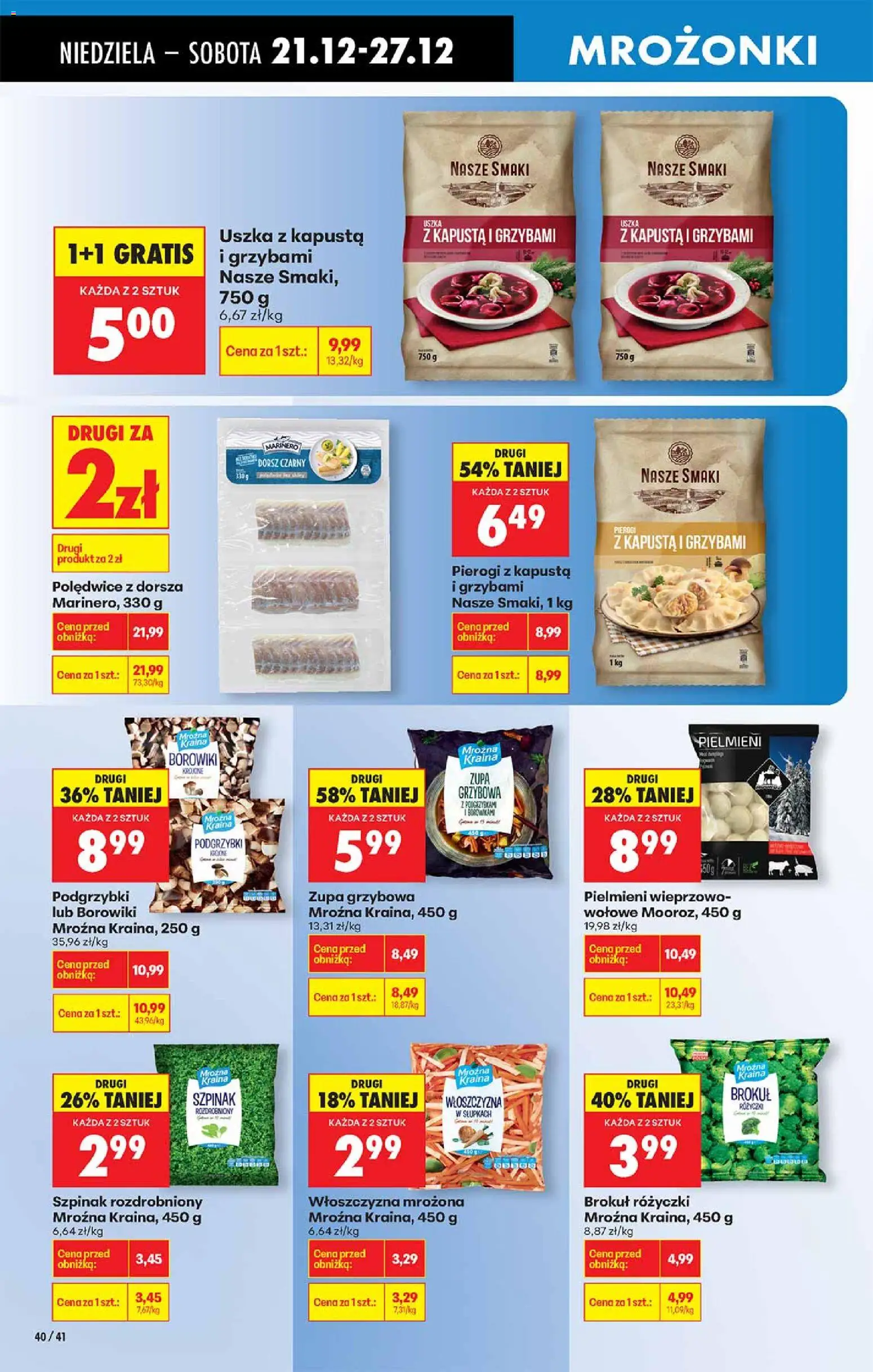 Biedronka gazetka od 21.12.2025 | Strona: 40