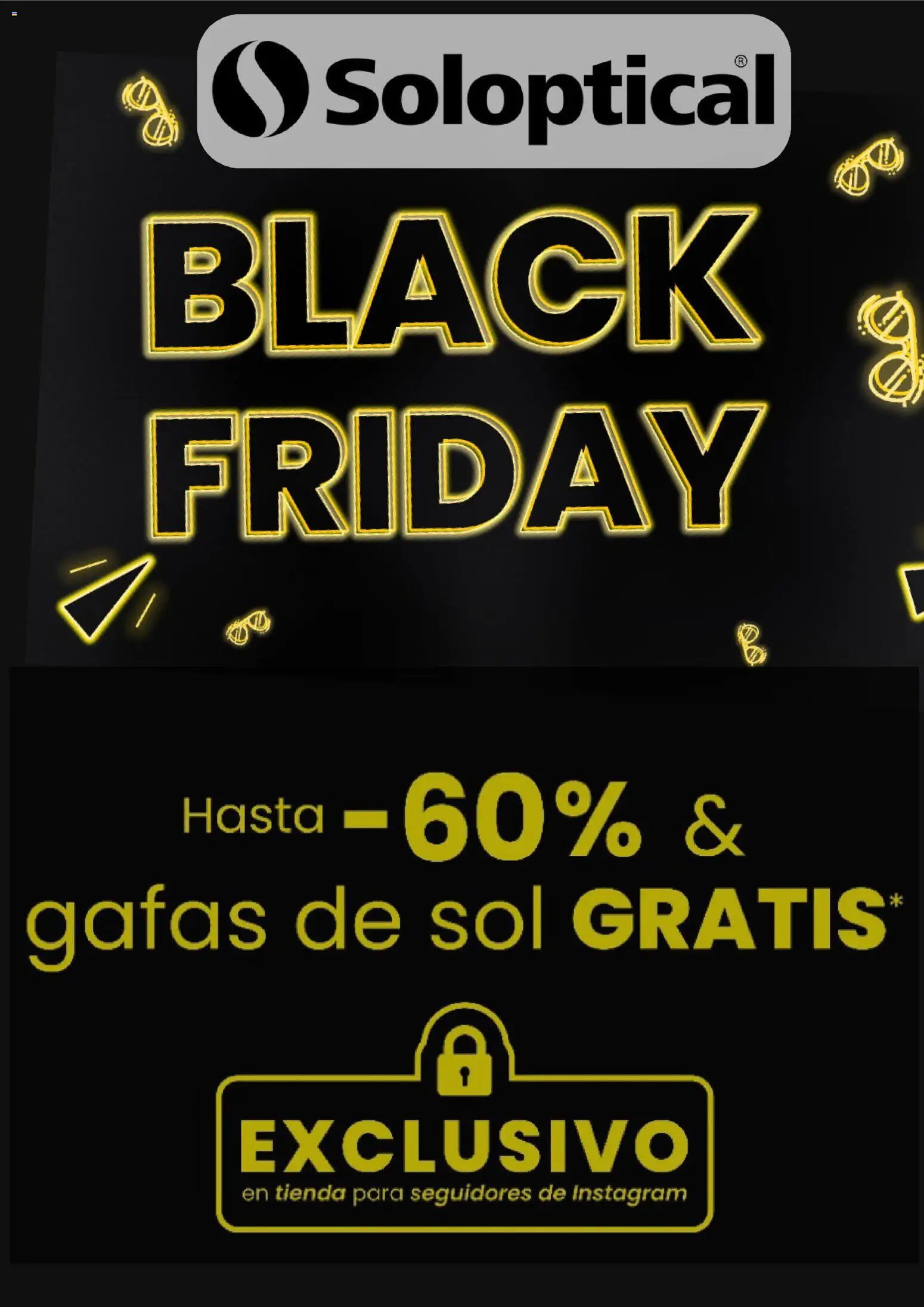 Soloptical Black Friday │ válido desde el 14.11.2025 | Página: 1