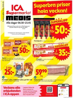 ICA Supermarket - Stockholm - Förhandsvisning av reklamblad från butik ICA Supermarket aktuell från 17.11.2025