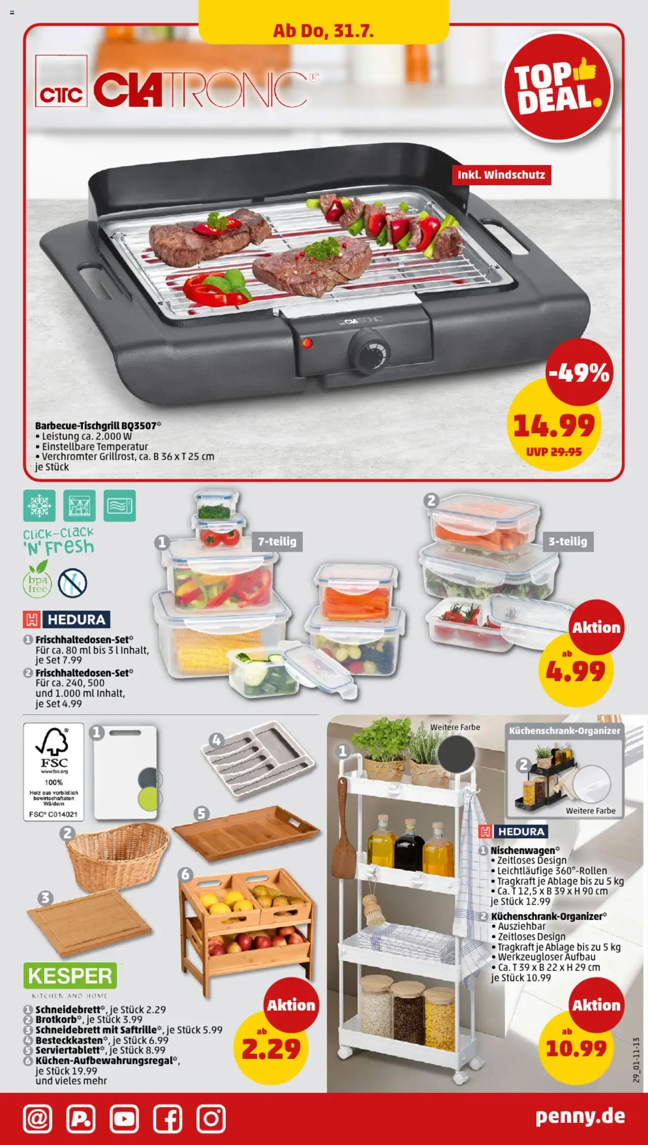Penny Prospekt 	 - gültig ab dem 28.07.2025 | Seite: 29