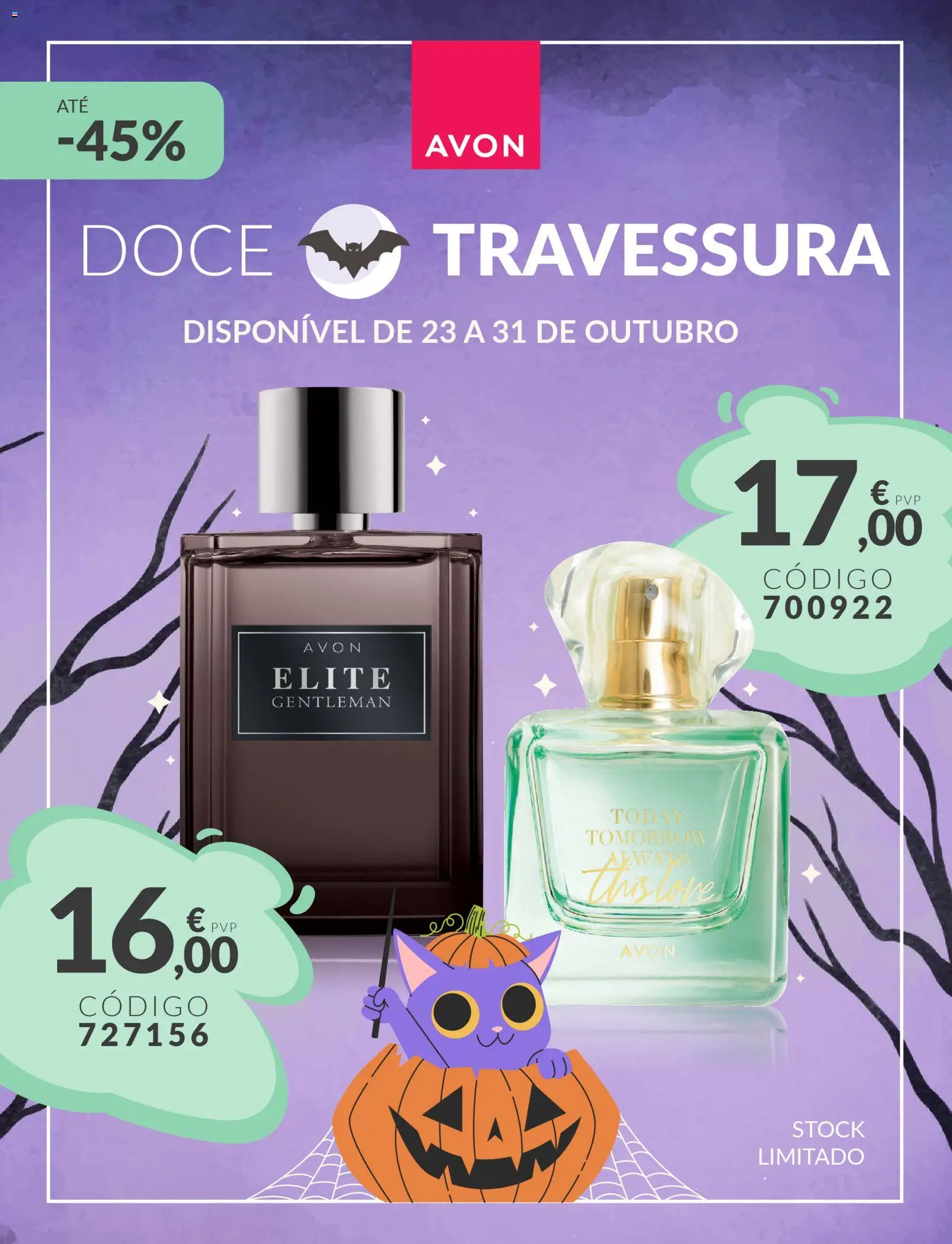 Avon - Doce Travessura │ válido de 23.10.2025 | Página: 1 | Produtos: Eau de toilette