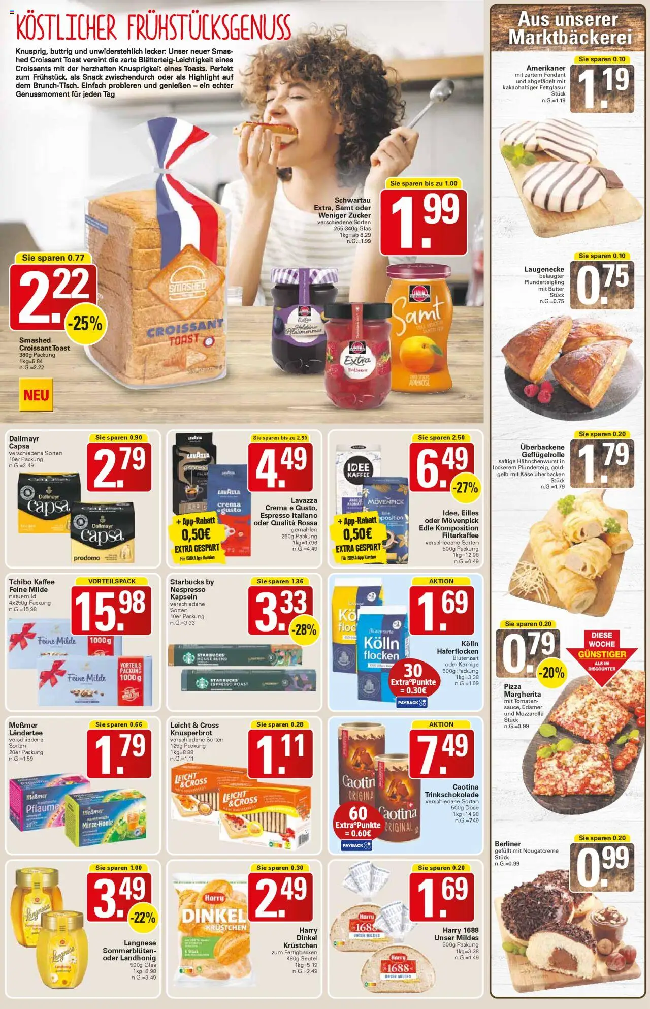 WEZ Prospekt – gültig ab 06.10.2025 | Seite: 5 | Produkte: Langnese, Kolln, Käse, Toast