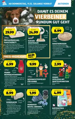 Aldi Aktionen ab 11.12.2025 gültig | Seite: 17 | Produkte: Kissen