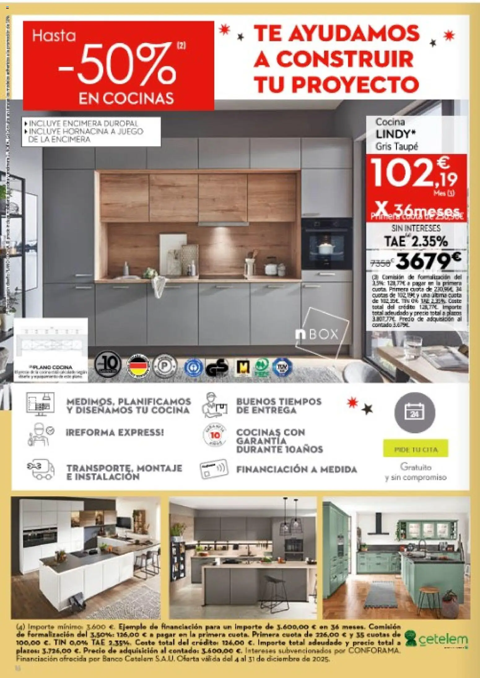 Conforama folleto │ válido desde el 04.12.2025 | Página: 16 | Productos: Té, Cocina