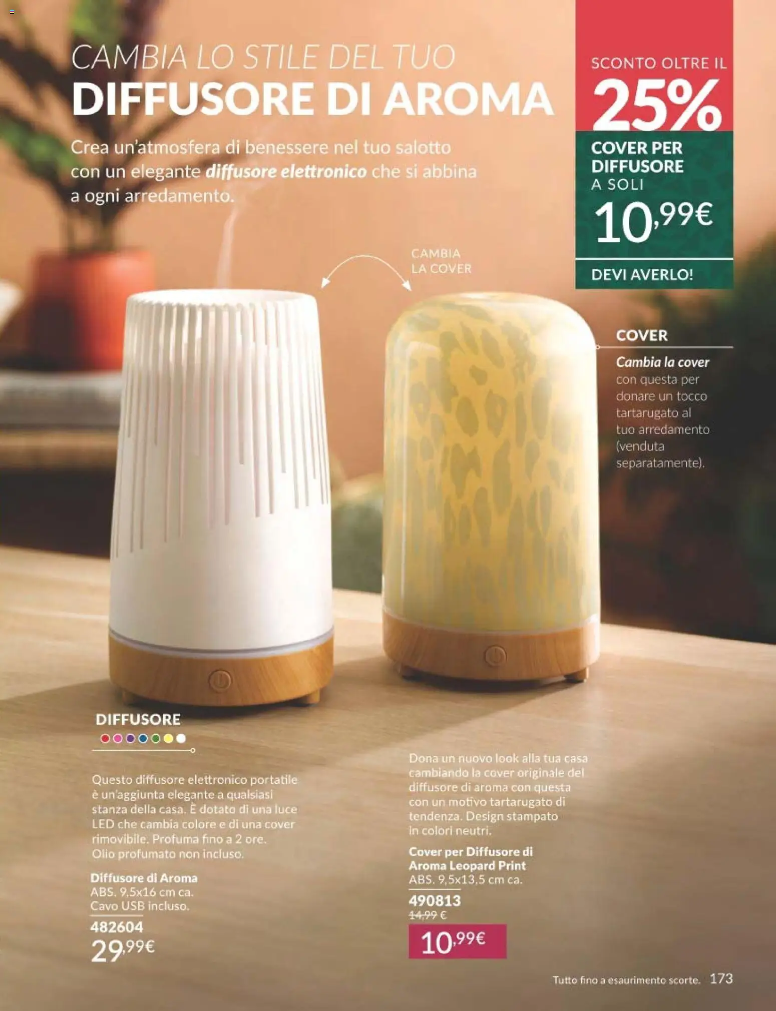 Volantino Avon del 01.12.2025 | Pagina: 173 | Prodotti: Olio, Cavo, USB