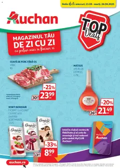 Catalog Auchan – previzualizare al pliantului de la Auchan valabil de la 13.08.2025