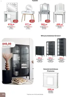 Pogląd oferty "Bodzio Katalog" - ważna od 01.01.2026 | Strona: 106 | Produkty: Konsola, Witryna, Toaletka