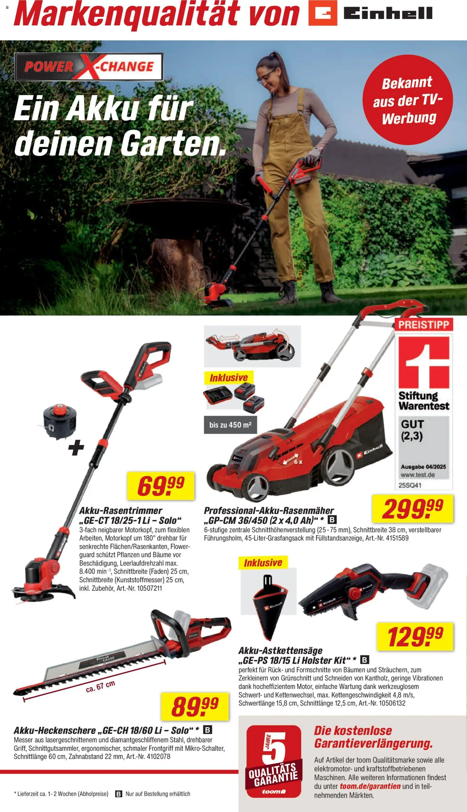 Toom Baumarkt Prospekt 	 – gültig ab 04.04.2026 | Seite: 12 | Produkte: TV