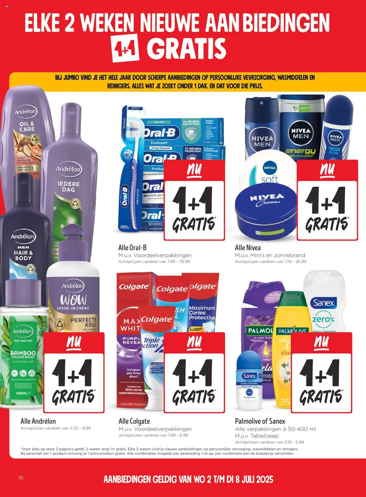  | Pagina: 10 | Producten: Deodorant, Tandpasta, Kan, Crème