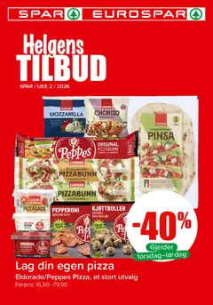 Forhåndsvisning av Spar Helgens Tilbud gyldig fra 08.01.2026