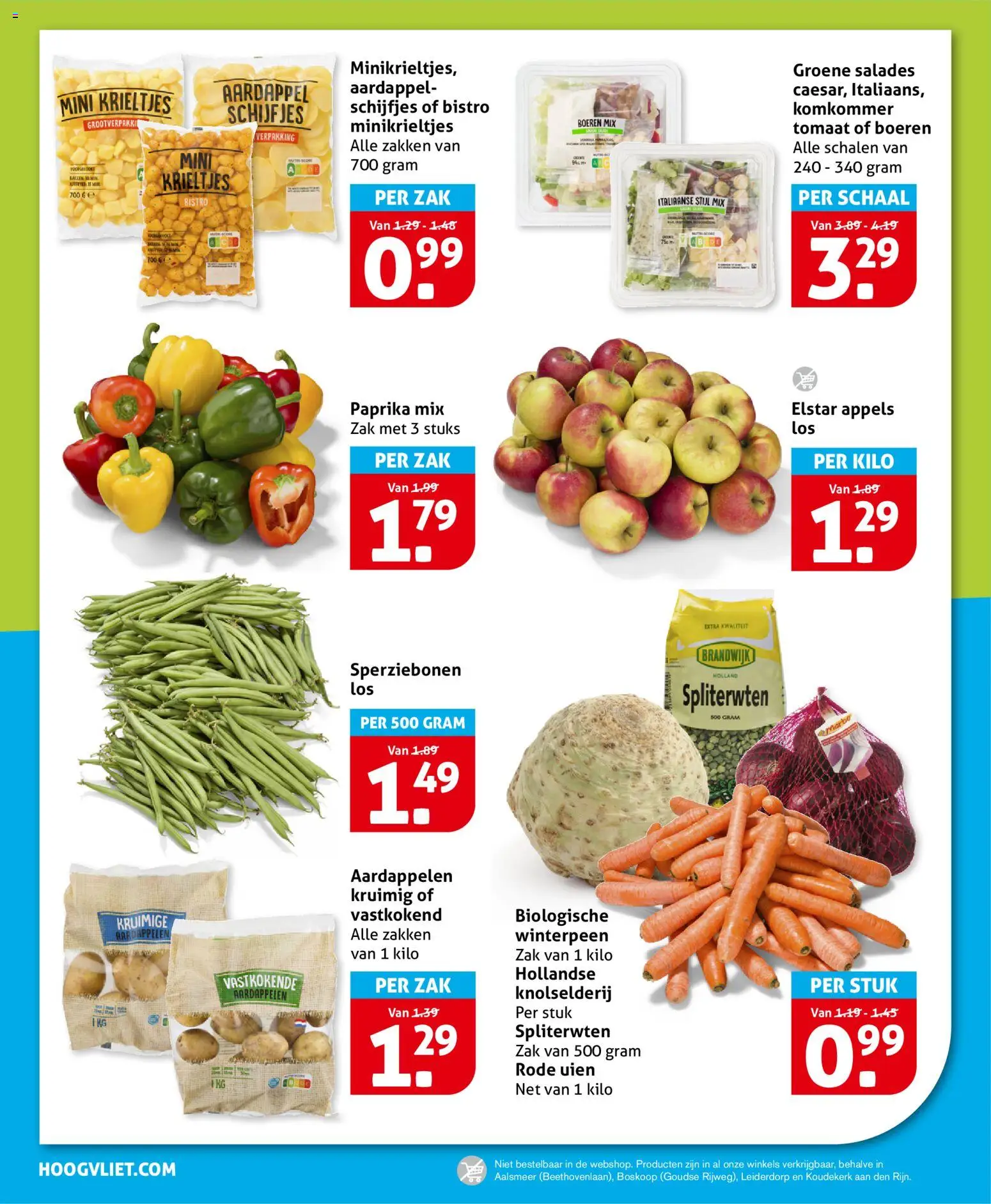 {H1} | Pagina: 16 | Producten: Tomaat, Appels, Schaal, Zak