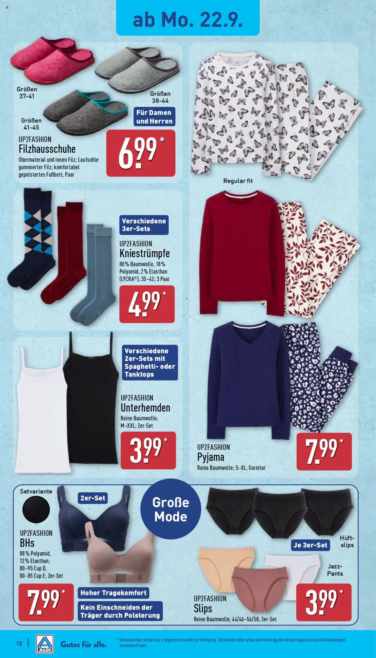Aldi Prospekt 	 – gültig ab 22.09.2025 | Seite: 22