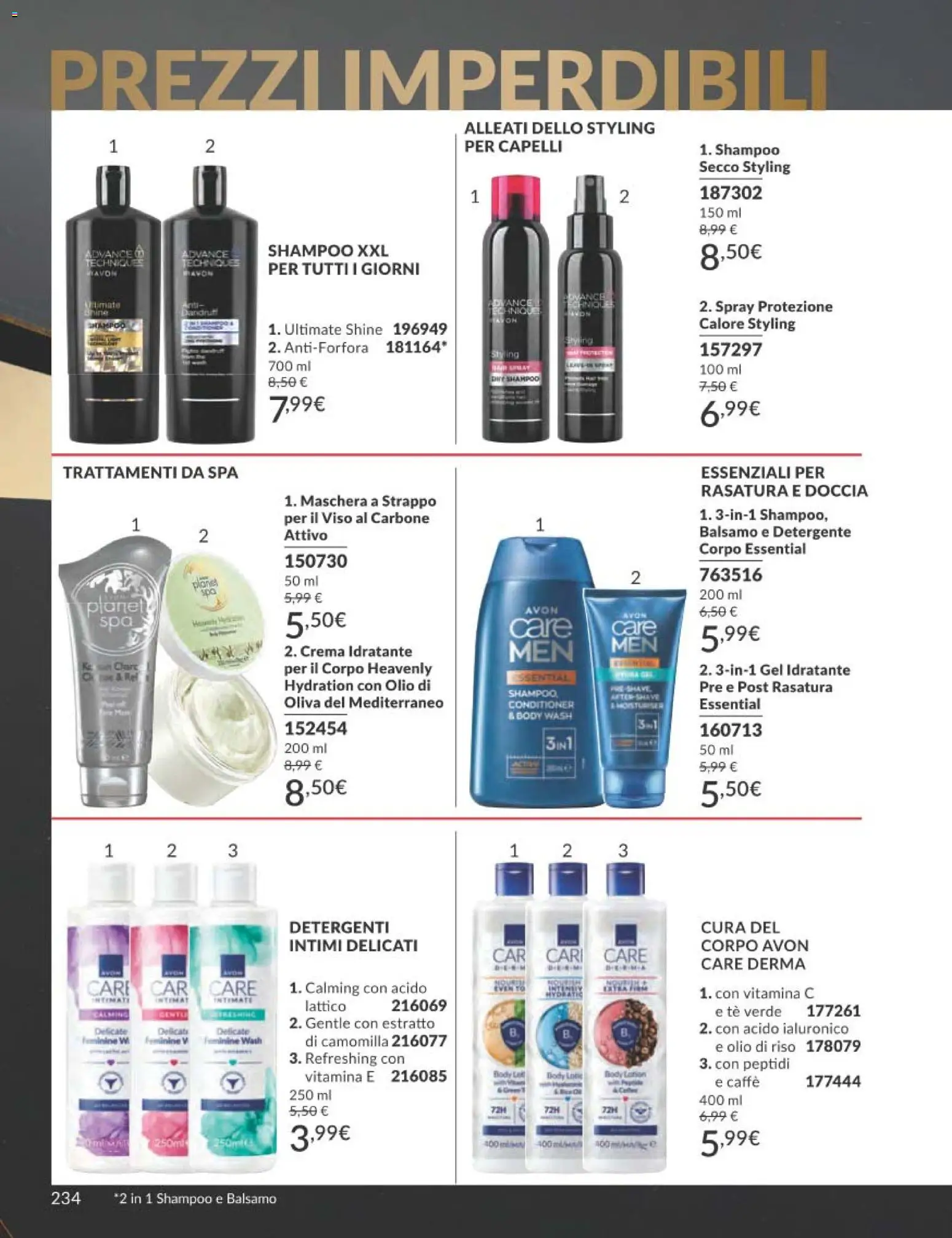 Volantino Avon del 01.11.2025 | Pagina: 234