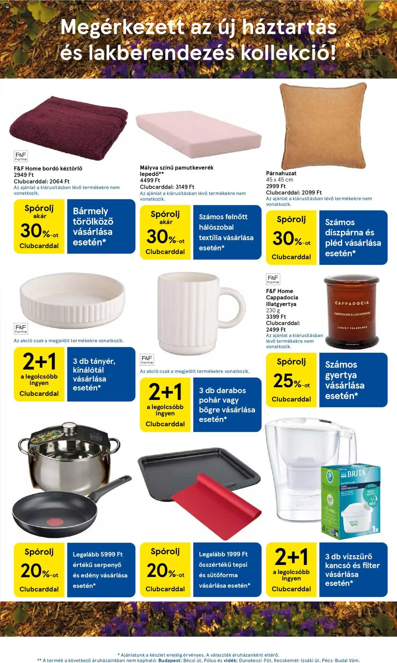 Tesco akciós ujság - amely érvényes a következő dátumtól: 16.10.2025 | Oldal: 31 | Termékek: Párnahuzat, Sütőforma, Edény, Pléd