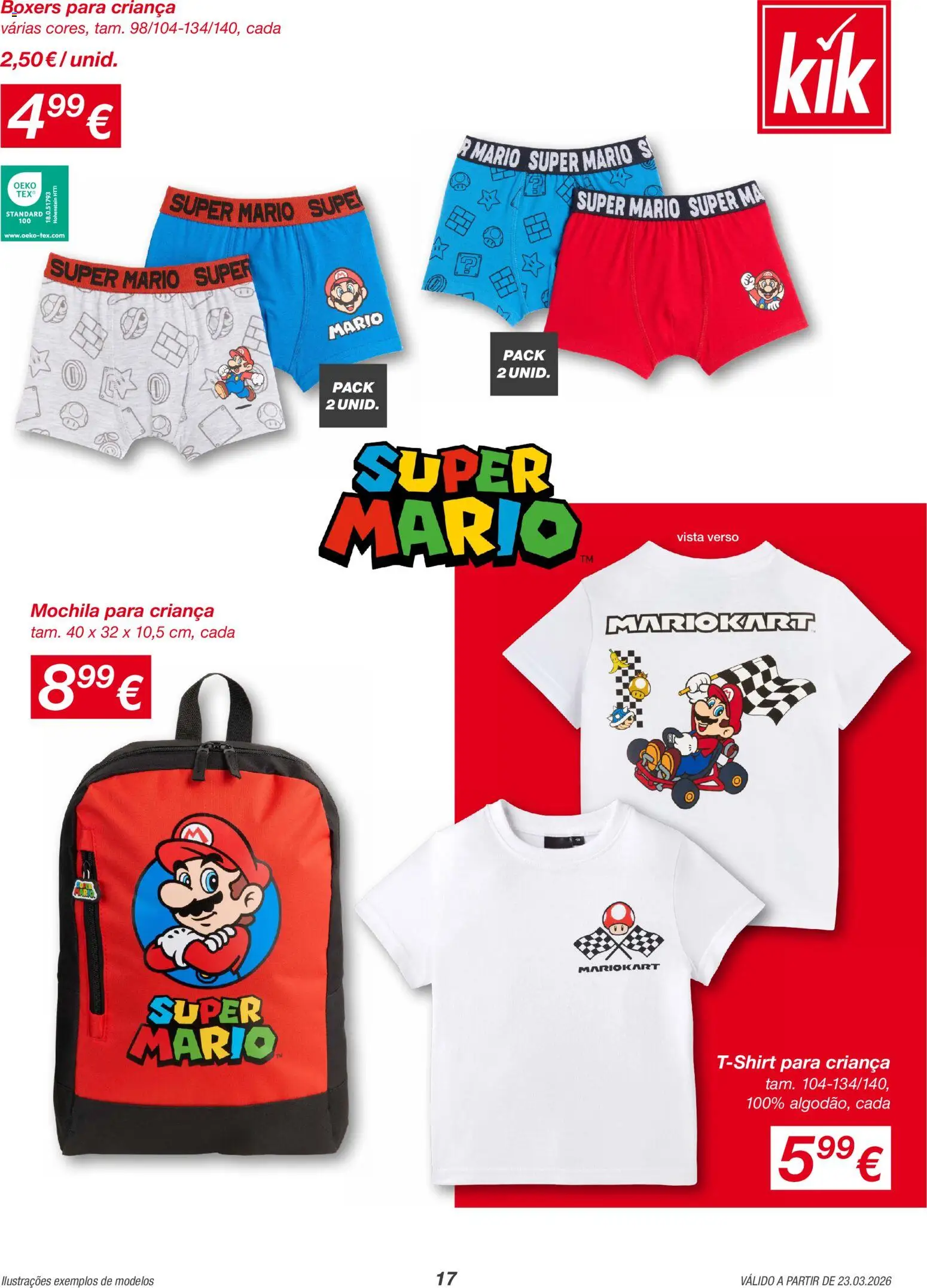 KIK folheto │ válido de 23.03.2026 | Página: 17 | Produtos: Mochila