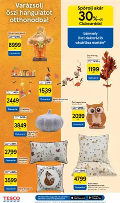 Tesco akciós ujság - amely érvényes a következő dátumtól: 18.09.2025 | Oldal: 30