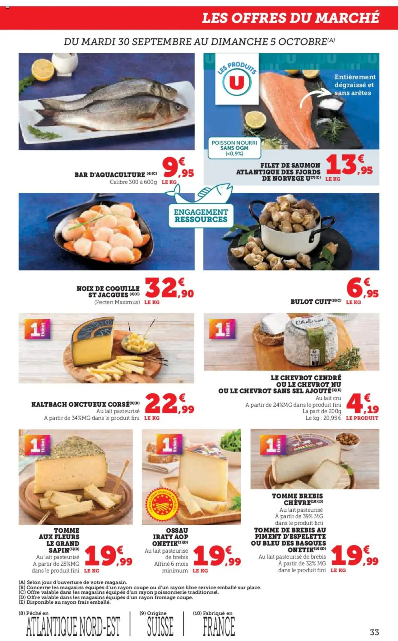 {H1} | Page: 33 | Produits: Filet de saumon, Piment d'espelette, Lait, Saumon