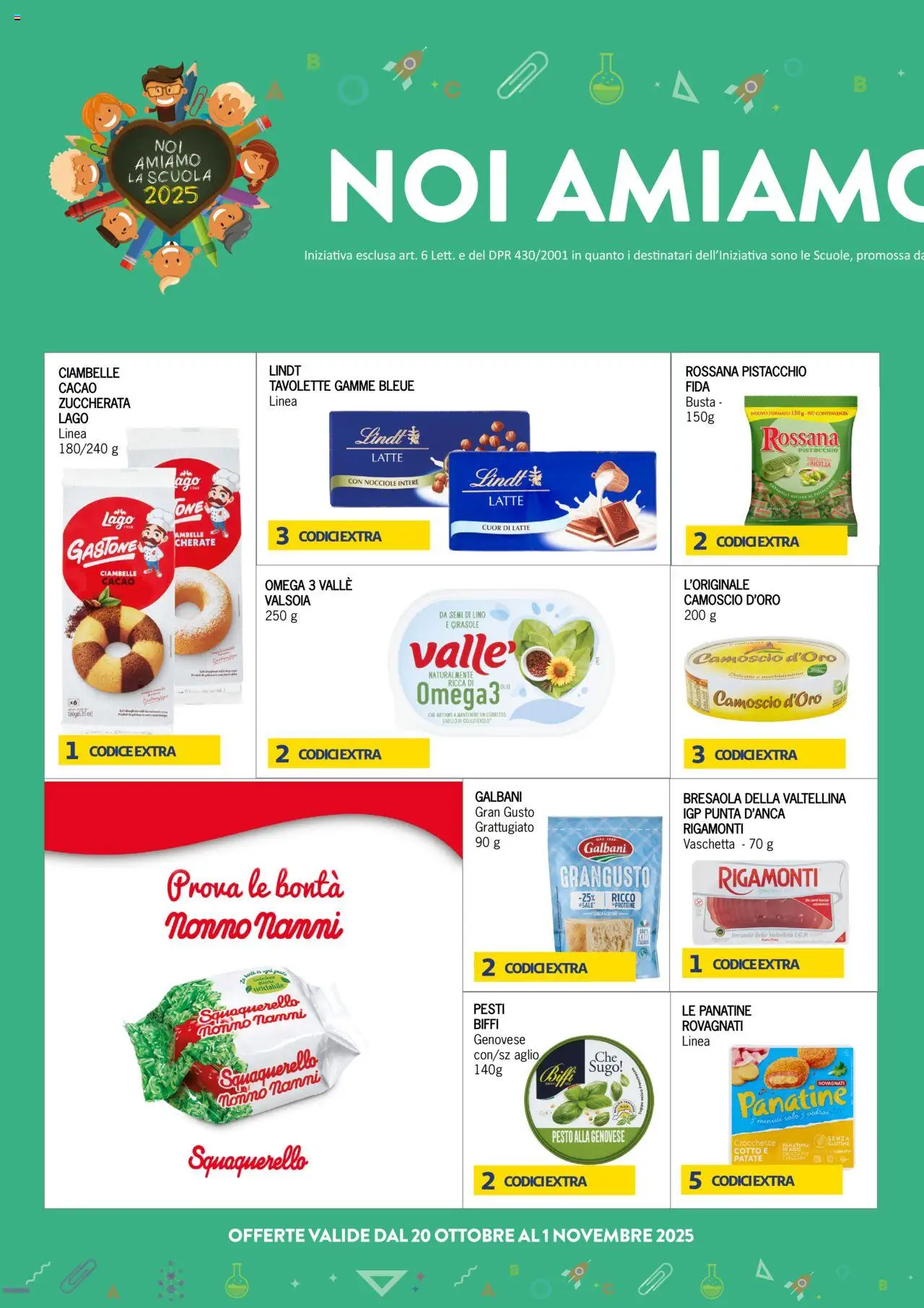 Volantino Eté del 20.10.2025 | Pagina: 3 | Prodotti: Latte, Aglio, Crocchette, Sugo