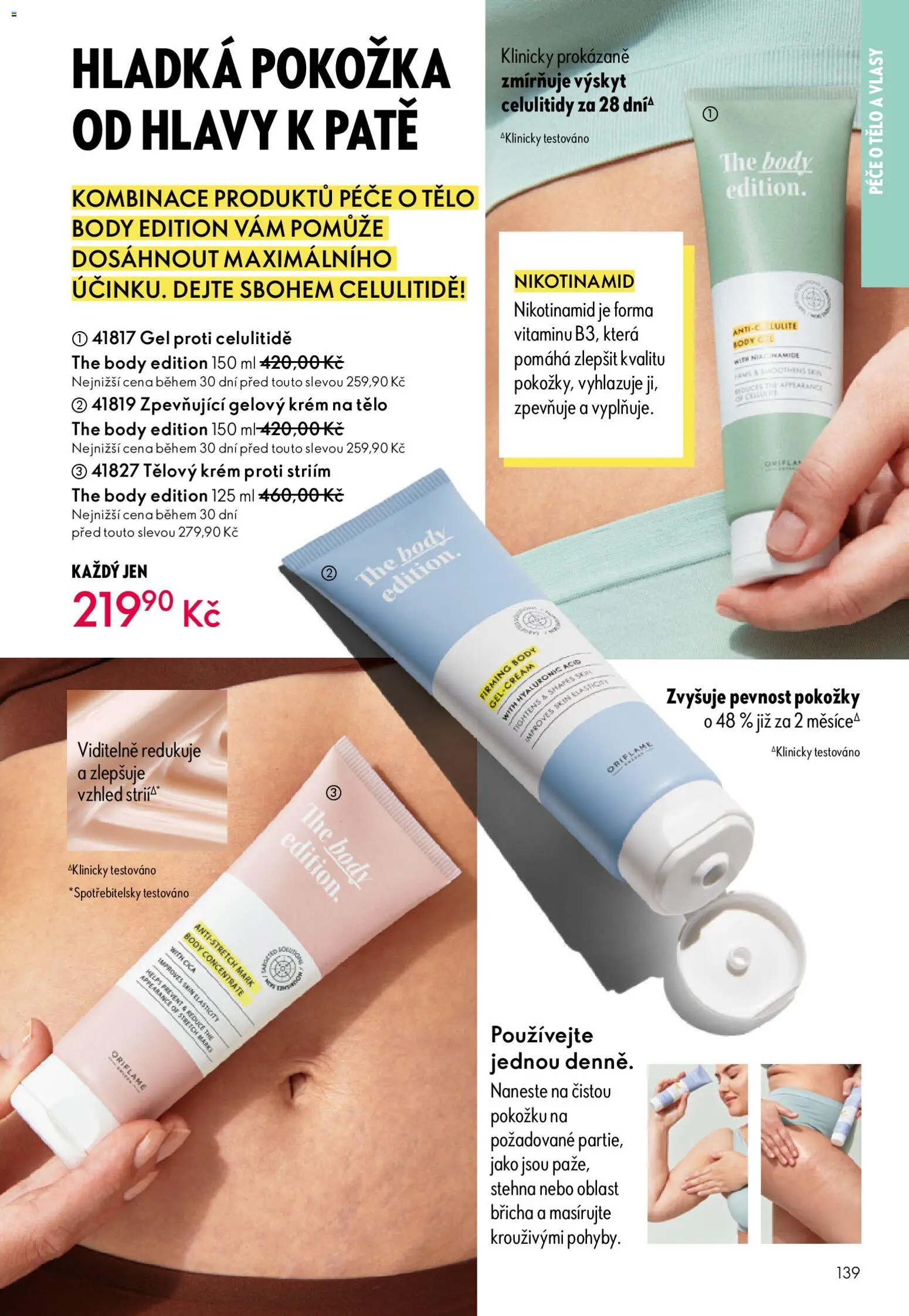 Oriflame katalog č.01/2026 od 30.12.2025 | Strana: 139 | Produkty: Tělový krém, Krém, Forma, Body