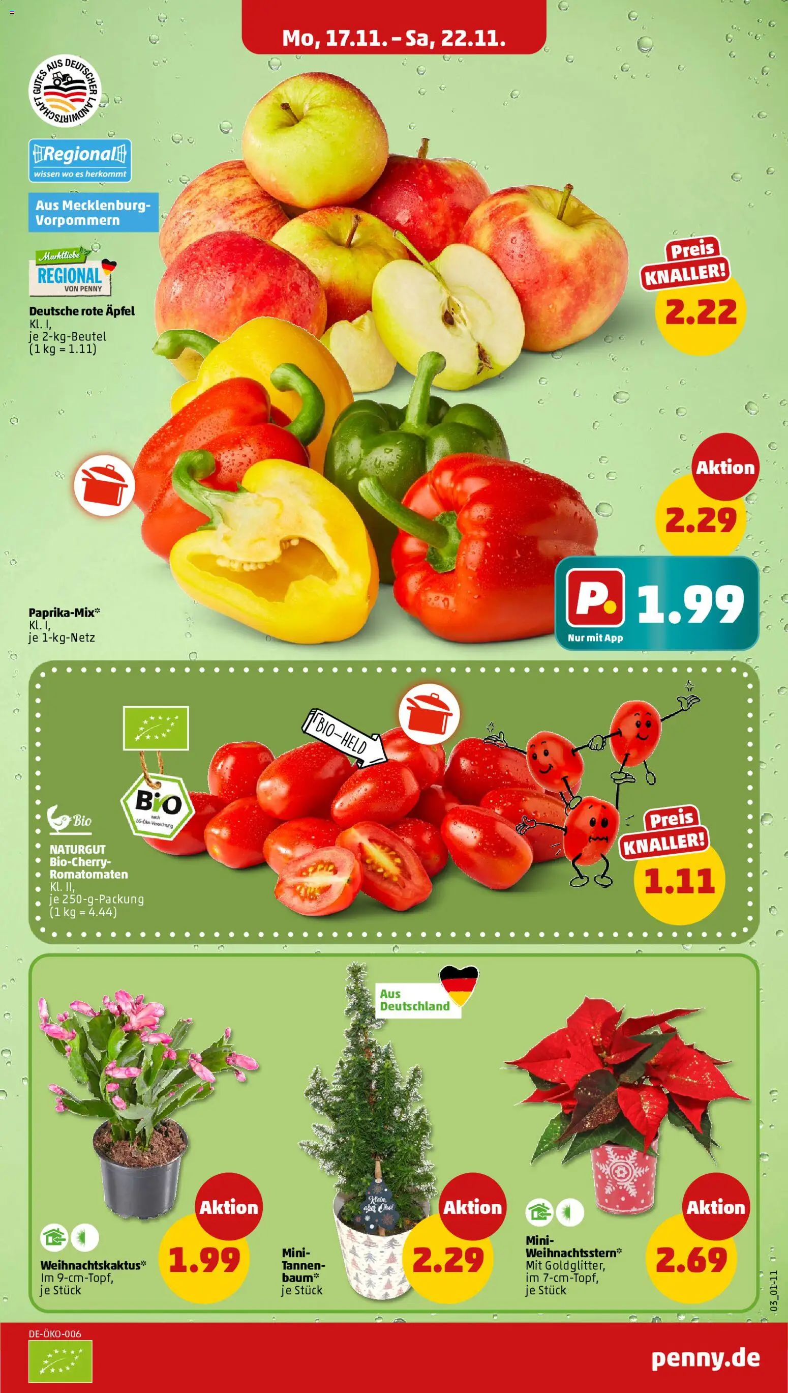 Penny Prospekt 	 – gültig ab 17.11.2025 | Seite: 3 | Produkte: Äpfel