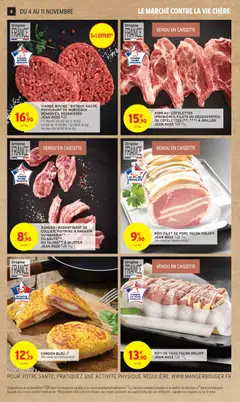 Intermarché - Prévisualisation de AGNEAU : CÔTELETTES (PREMIÈRES, FILETS OU DÉCOUVERTES) OU CÔTELETTES (**, ***) À GRILLER JEAN ROZÉ, Côtelettes d'agneau à griller valide à partir de 04.11.2025 | Page: 8