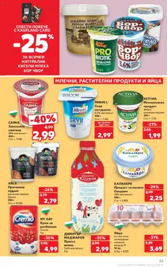  | Страница: 33 | Продукти: Пробиотик, Сметана, Мляко, Яйца