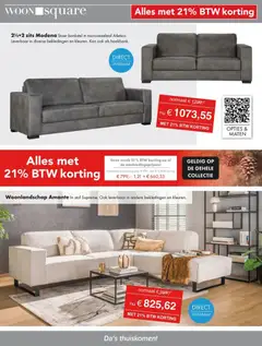 Woonsquare - Folder - Voorbeeld van een folder van Woonsquare, geldig van 22.12.2025 | Pagina: 3 | Producten: Kan
