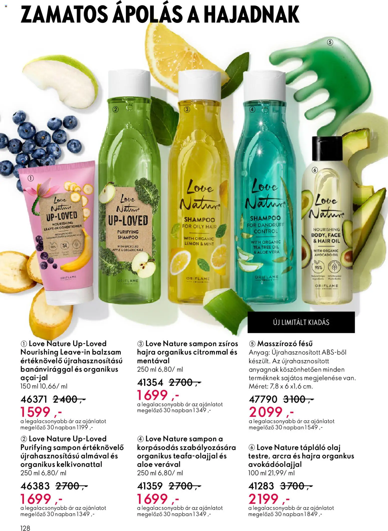 Oriflame akciós ujság - amely érvényes a következő dátumtól: 24.12.2025 | Oldal: 128 | Termékek: Aloe vera, Sampon, Olaj, Tea