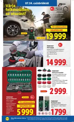 Lidl akciós ujság - amely érvényes a következő dátumtól: 24.07.2025 | Oldal: 20