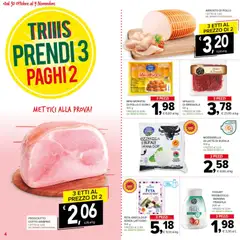 Anteprima del volantino Volantino Todis	 valido a partire dal 30.10.2025 | Pagina: 4