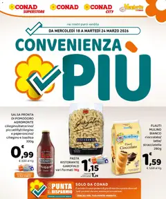 Anteprima del volantino Conad volantino Convenienza Più Sicilia valido a partire dal 18.03.2026