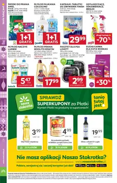 Pogląd oferty "Stokrotka Gazetka" - ważna od 11.12.2025 | Strona: 56 | Produkty: Coccolino, Ariel, Brzoskwinie, Płatki