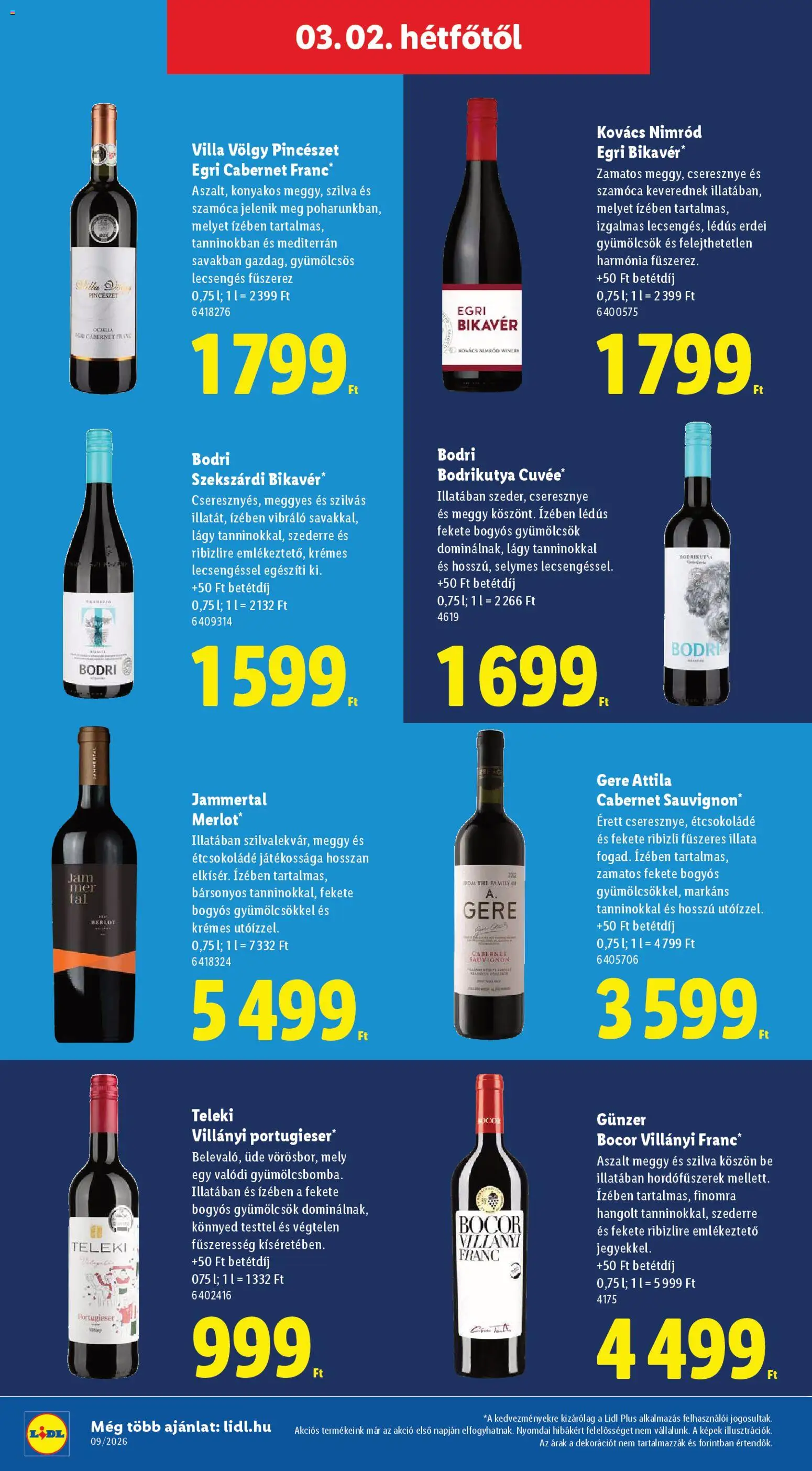 Lidl akciós ujság - amely érvényes a következő dátumtól: 26.02.2026 | Oldal: 78 | Termékek: Meggy, Cseresznye, Szilva, Étcsokoládé