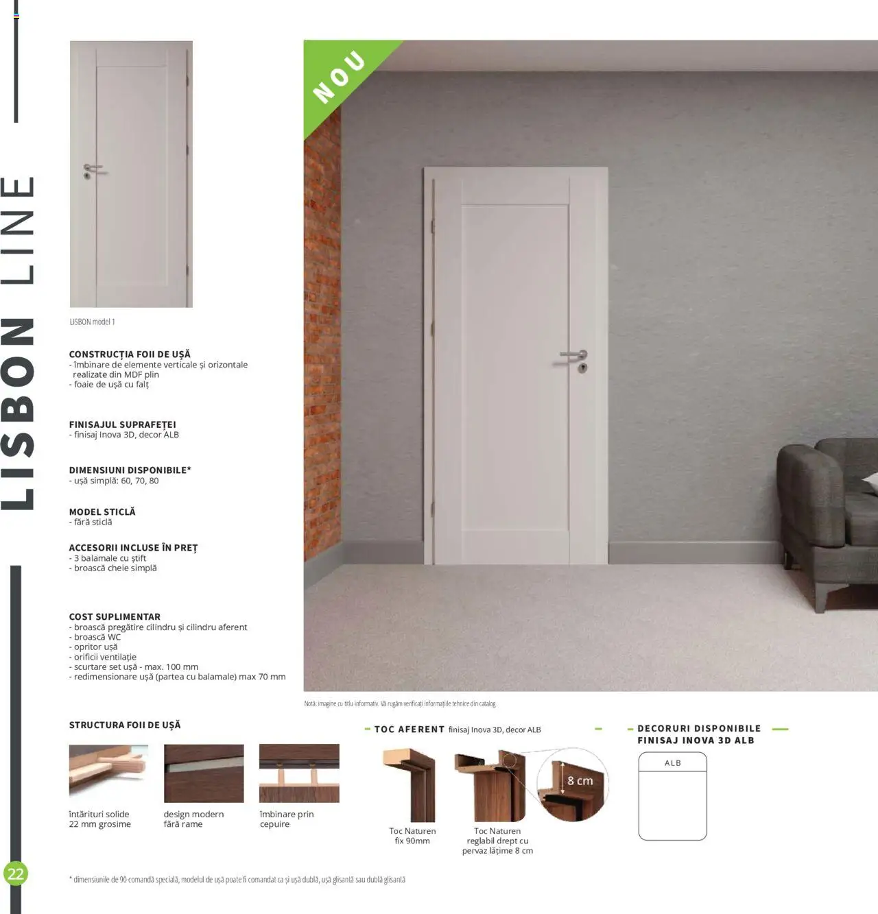 Noul catalog Proges – valabil de la 01.08.2025 | Pagină: 22 | Produse: Ușă