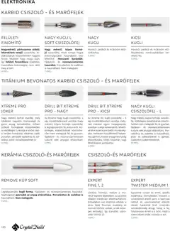 Crystal Nails 2026/27 Nagykatalógus - amely érvényes a következő dátumtól: 09.03.2026 | Oldal: 130 | Termékek: Tévé