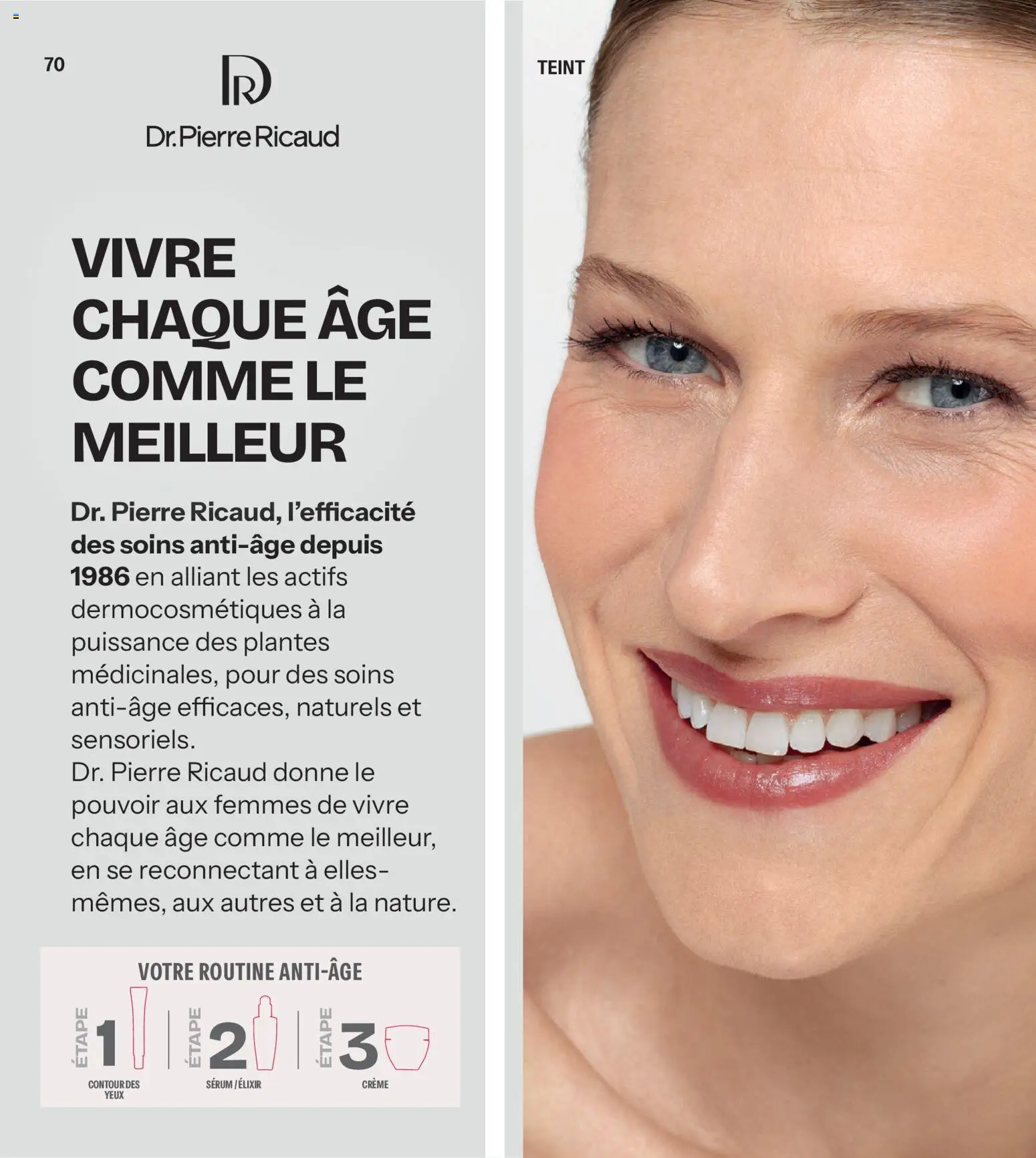 {H1} | Page: 70 | Produits: Serum, Plantes, Crème